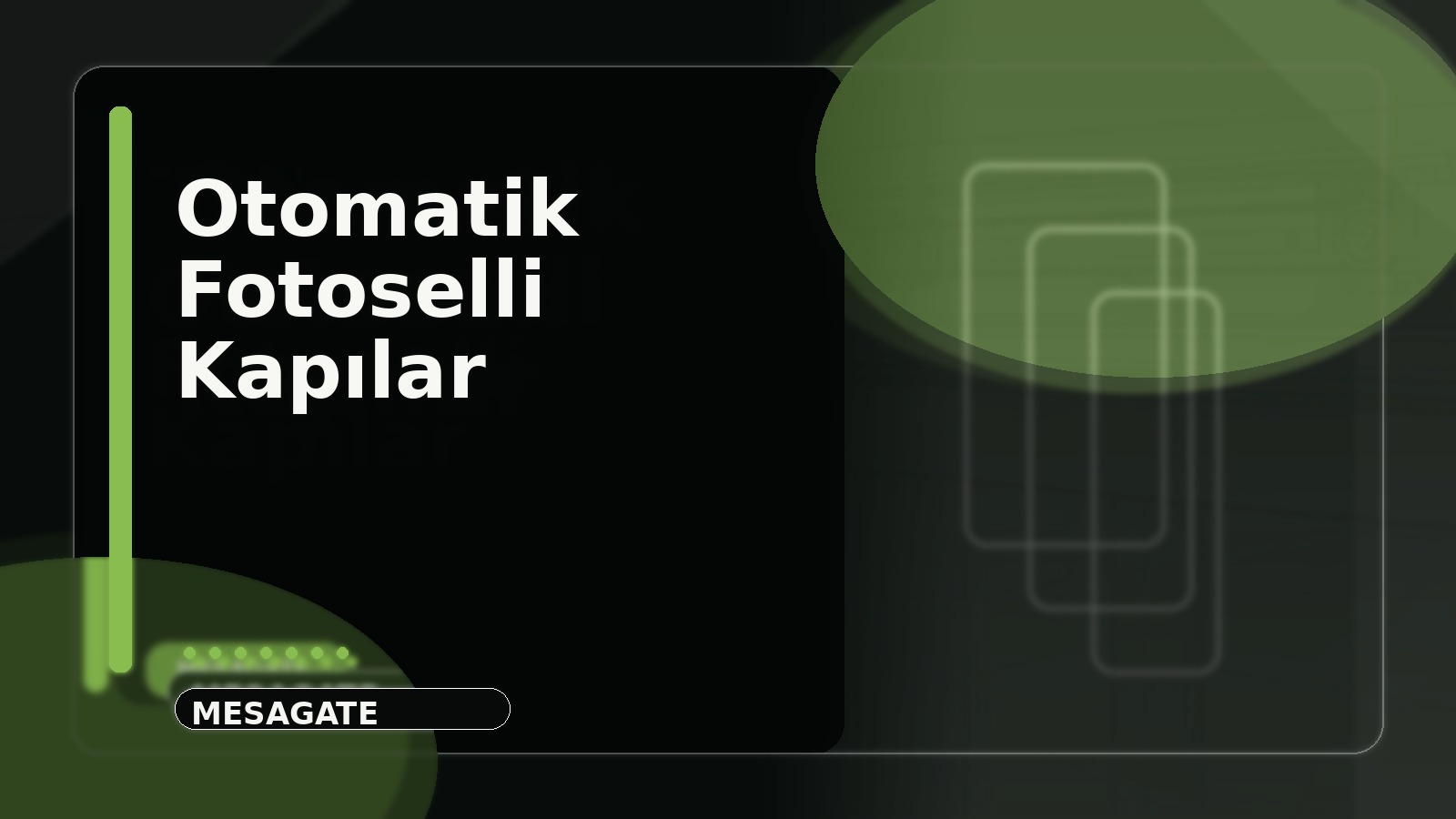 Otomatik Fotoselli Kapılar